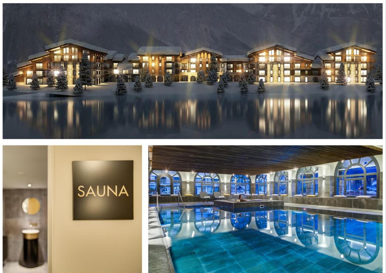 Thedrus Luxury Apt, Swimming Pool, Spa & More Chamonix Exterior photo